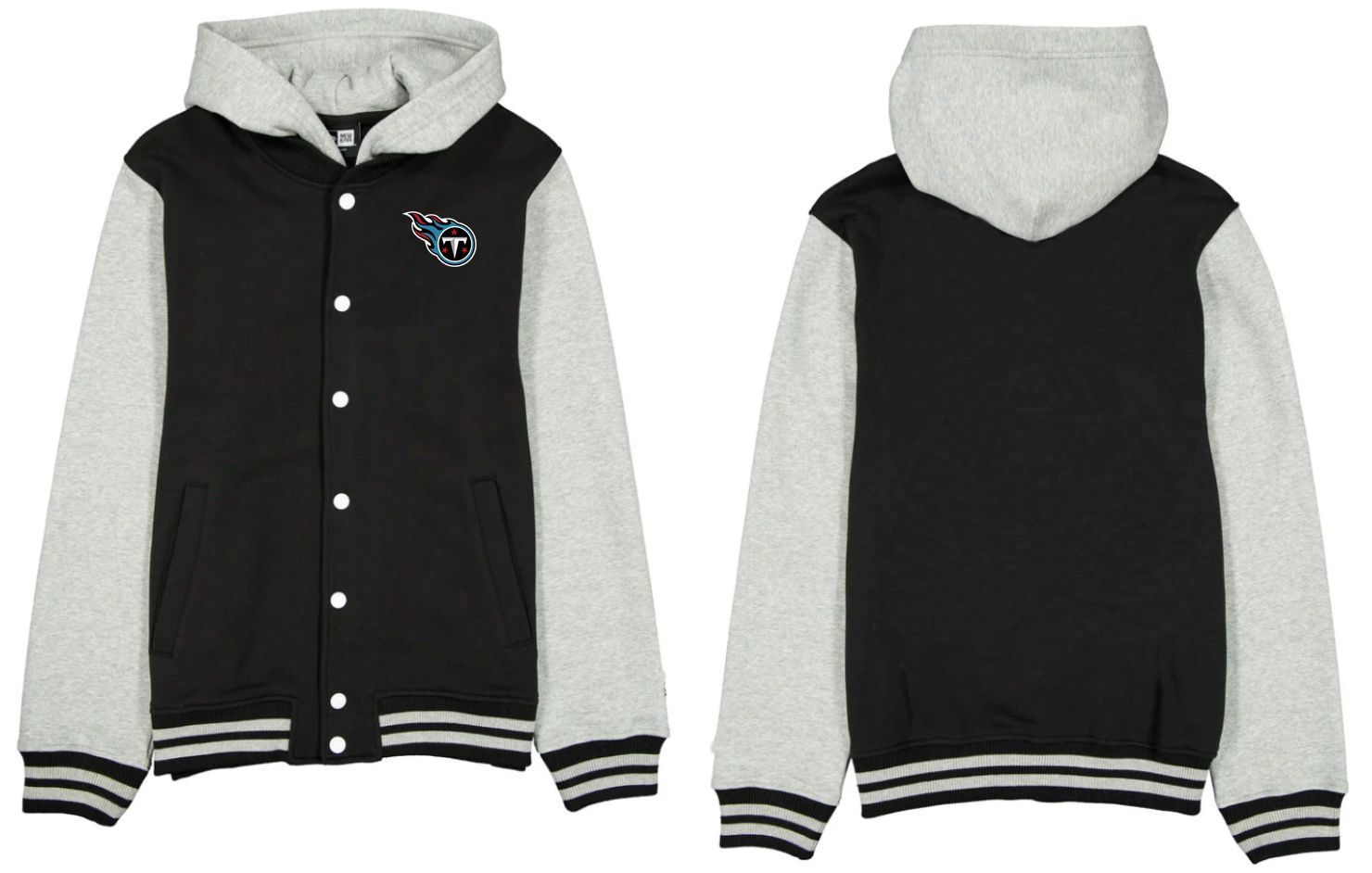 Men 2026 NFL Tennessee Titans  jacket hoodie black 01